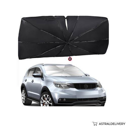 CarCooler - Parasol Retráctil Cuadrado Amplio