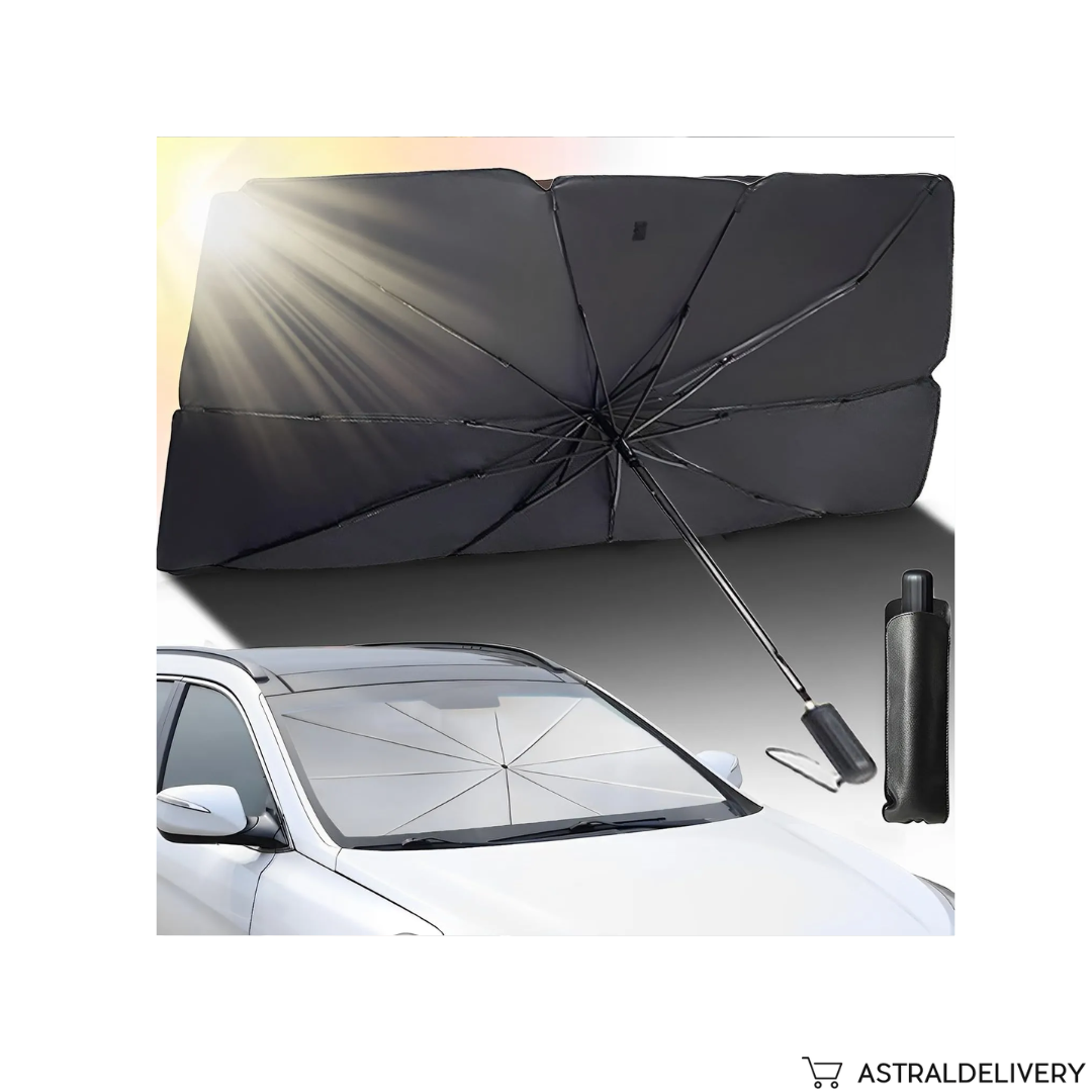 CarCooler - Parasol Retráctil Cuadrado Amplio