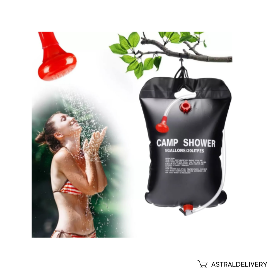 AquaSolar Camp - Ducha Portátil Solar Camping Playa